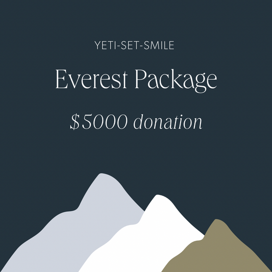 Yeti-Set-Smile Donation - “Everest Package”